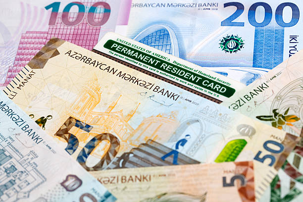istock American Permanent Resident Card on Azerbaijani Manat 2234836180