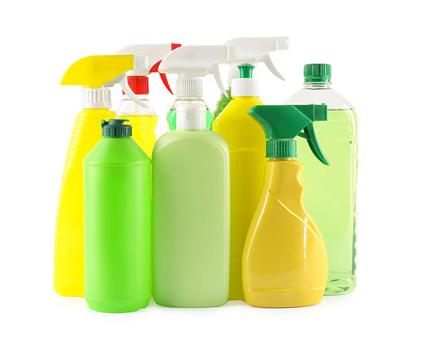 istock Set of different cleaning products isolated on white 2234839985