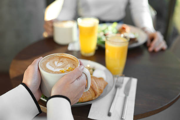 istock Women having tasty breakfast in cafe, closeup 2234843601