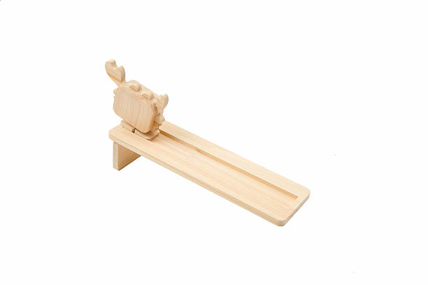 istock Handmade Wooden Crab Toy with Sliding Track 2234846972