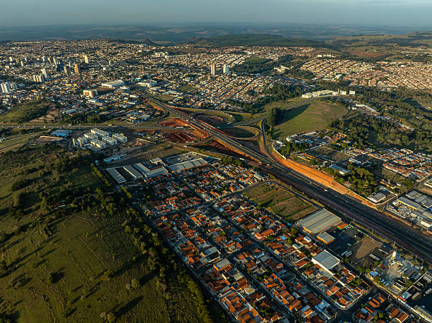 istock Highway intersections. Botucatu City, Brazil. 2234847271
