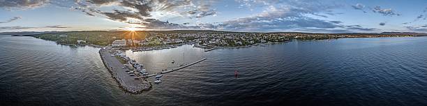 istock Aerial view of Malinska coastline 2234849947
