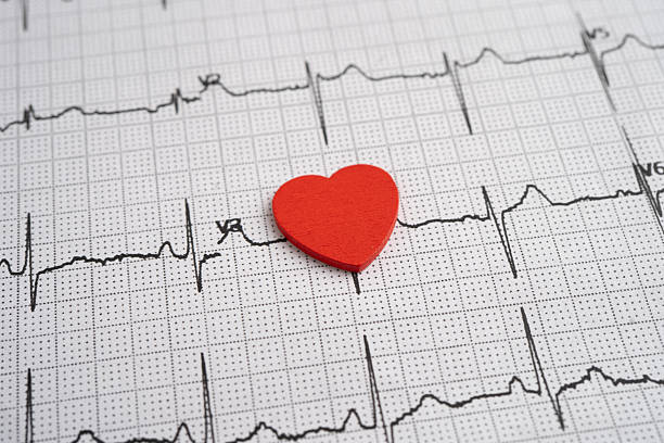 istock Electrocardiogram ECG heart wave, heart attack, cardiogram report. 2234855680