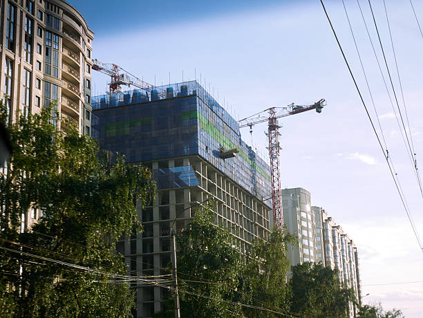 istock Construction Crane and City Building 2234866814