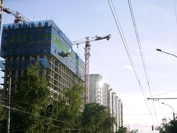 istock Construction Crane and City Building 2234866866