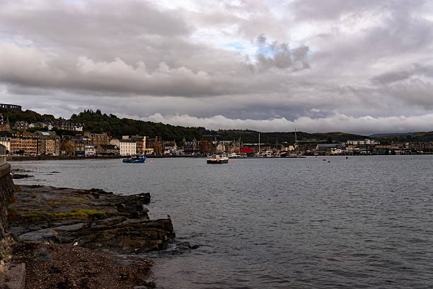 The waterfront at Oban in Argyll and Bute, Scotland