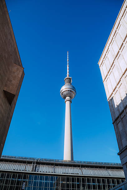 istock Iconic TV Tower Framed by Urban Architecture in Berlin, Germany 2234871008