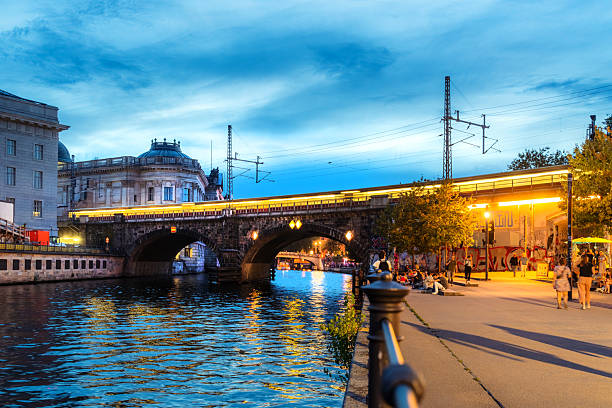 istock Scenic Evening View of Cntral Berlin Bridge Over a Peaceful River 2234871791