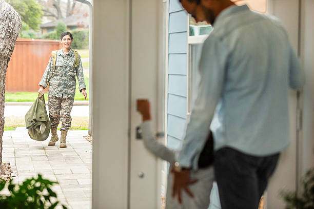 istock Happy Soldier Returning Home to Family 2234876796
