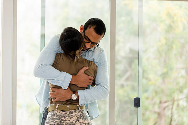 istock Warm Embrace: Reuniting Couple Shows Emotional Support 2234876824