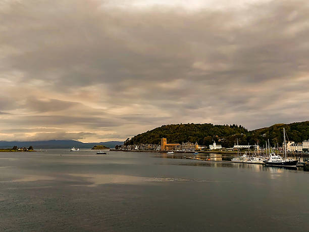 The waterfront at Oban in Argyll and Bute, Scotland