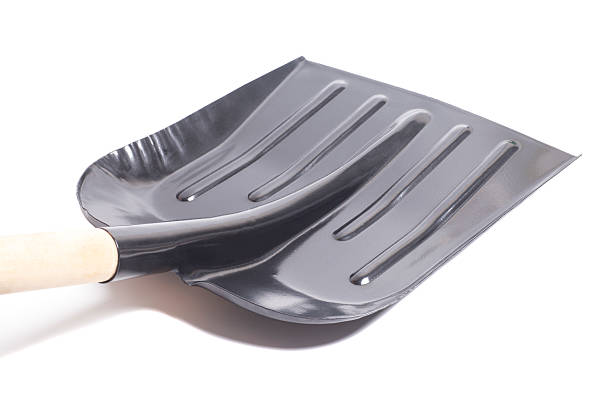 istock snow shovel isolated on white background. 2234880734