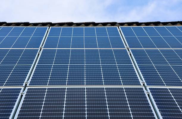 istock Photovoltaic panels producing renewable energy under a cloudy sky 2234888983