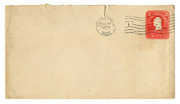istock Envelope from Cleveland, Oregon, 1904, with printed George Washington stamp 2234889100