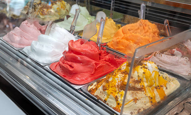 istock Various flavors ice cream in display freezer 2234892819