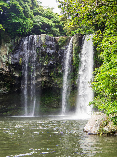 istock Cheonjeyeon Waterfalls, Jeju Island, South Korea 2234903314
