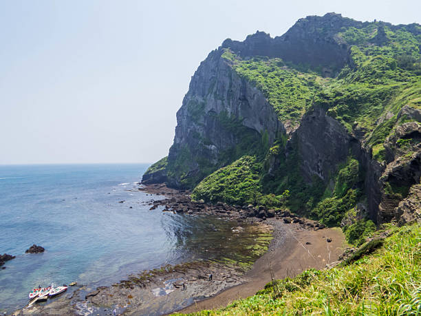 istock Black Sand Beach, Jeju Island, South Korea 2234903577