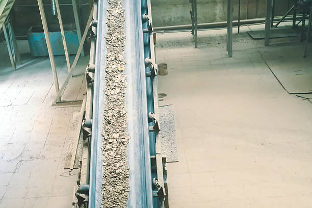 istock Brick production, hollow ceramic bricks factory. 2234904490