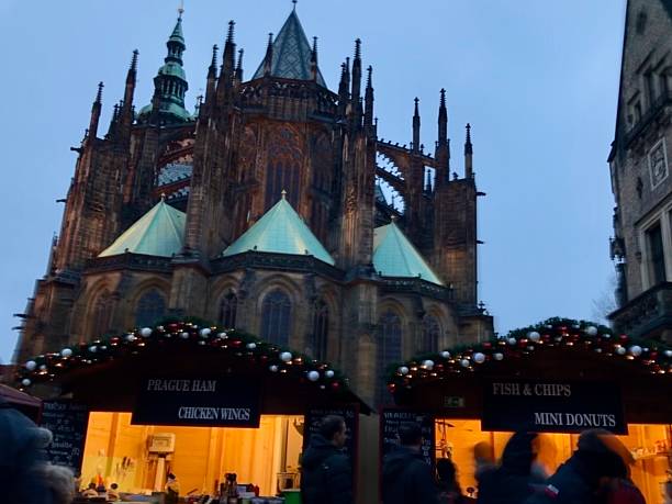 istock Christmas Market Below Historic Cathedral 2234904640