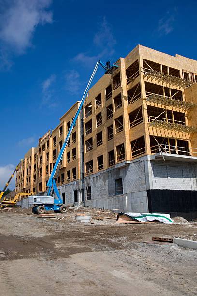 istock New construction large condo with crane 2234905770