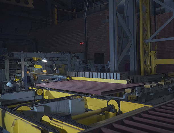 istock Brick production, hollow ceramic bricks factory. 2234908239