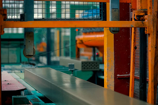 istock Brick production, hollow ceramic bricks factory. 2234908816