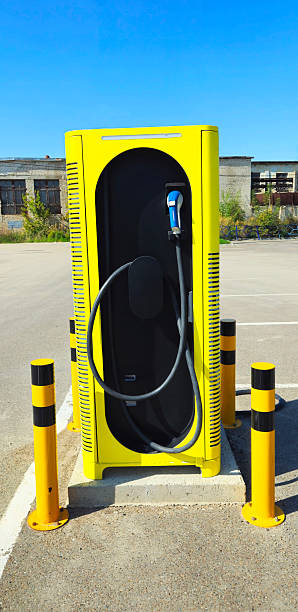 istock New charging stations at a service station 2234909601