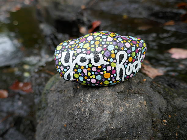 istock You rock kindness rock balanced on stone by creek 2234916269