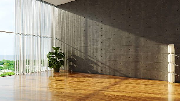 istock Large luxury modern bright interiors Living room mockup illustration 3D rendering image 2234922709
