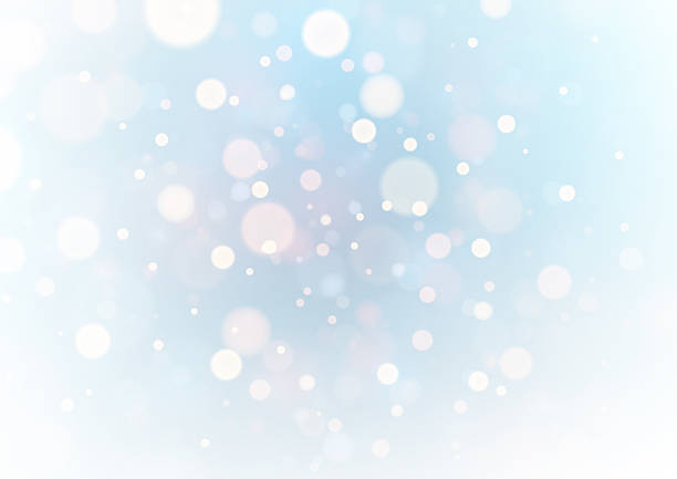 Christmas snowy light background design vector art illustration