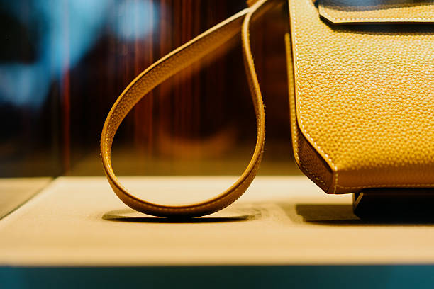 The handbag is in the store.