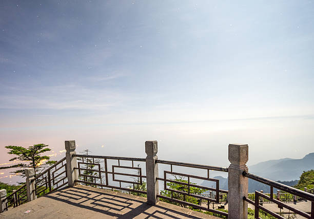 Mount Emei,Sichuan,China,Asia.Qionglai Mountain.Sichuan Basin.