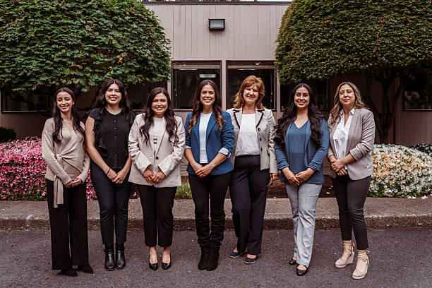istock All-female business team standing outside office 2234952837