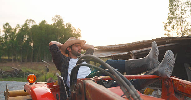 istock Men farm animals for a sustainable lifestyle. 2234953998