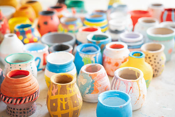 Photo from Hurghada in Egypt showing ceramic pottery. High quality photo