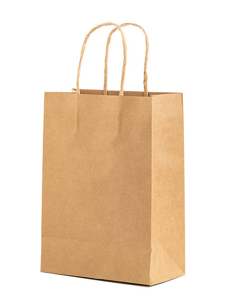 istock Recyclable kraft paper bag with handles 2234964311