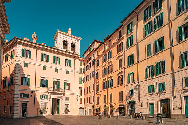 istock 08 08 2025 Rome, Italy - Piazza with historic buildings in Rome 2234967557