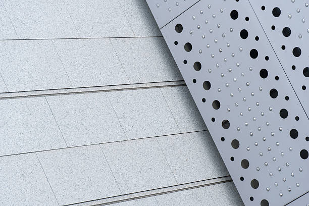 istock gray modern metal and cement block wall architecture background 2234970643