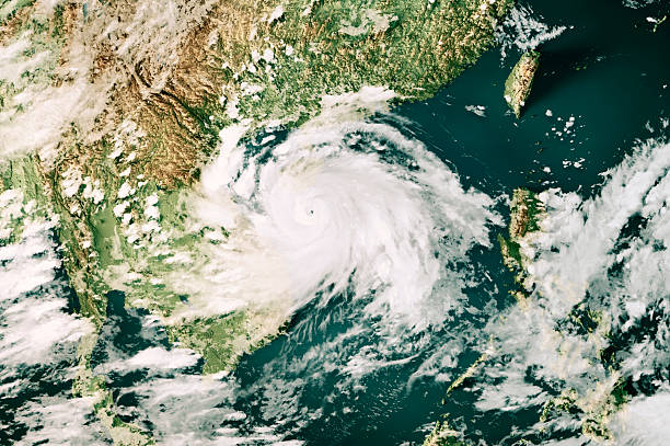 istock Typhoon Kajiki 20250824 Cloud Map Vietnam 3D Render Color 2234979344