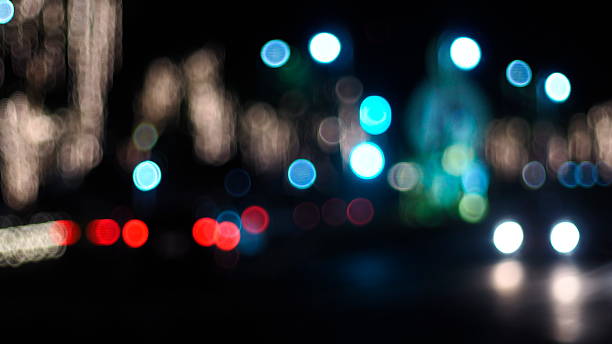 istock Abstract City Night Lights: Blurred Bokeh Urban Scene 2234979979