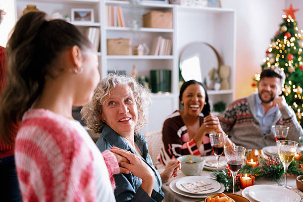 istock Multigenerational Family Around a Christmas Table 2234993490