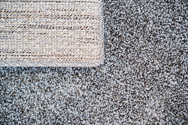 istock close-up. dark gray Interior pile carpet made of polypropylene. 2235009122