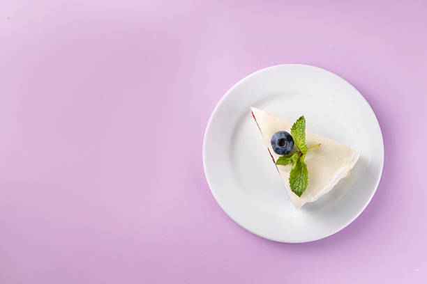 istock Tasty berry layered mousse tart cake with blueberries 2235014078