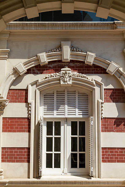 istock Elegant window with white shutters in Buenos Aires, Argentina 2235067426