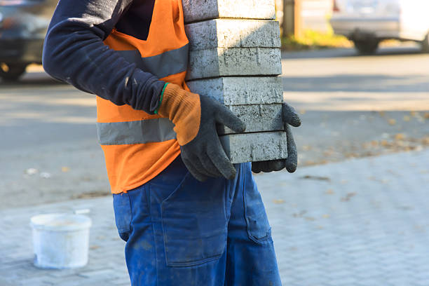 workers working on construction site
