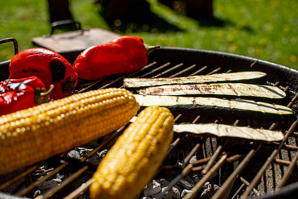 Grilled vegetables ready to eat