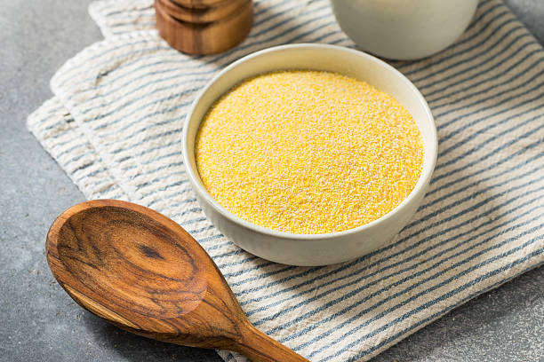 istock Organic Dry Polenta Corn Meal Flour 2235083605