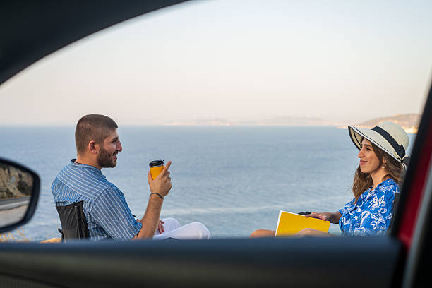istock Seaside Conversations on a Spontaneous Road Trip 2235095153