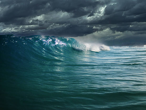 istock Cancun and Gulf of Mexico with storm approaching 2235095686