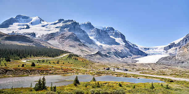 Columbia Icefield in Jasper National Park